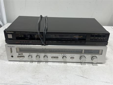 TECHNICS TUNER & RECEIVER - UNTESTED / SOLD AS IS
