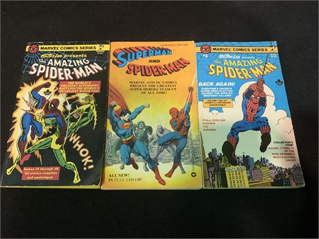 3 SPIDER-MAN POCKET COMICS