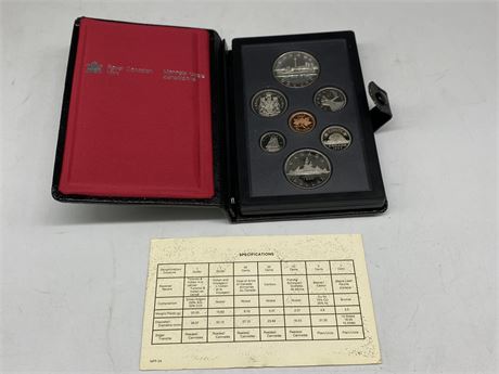 1984 ROYAL CANADIAN MINT PROOF COIN SET