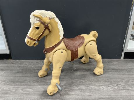 VINTAGE 1960’s MARX MARVEL THE MUSTANG HORSE - 22” LONG