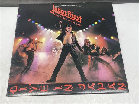 JUDAS PRIEST - UNLEASHED IN THE EAST (LIVE IN JAPAN) - EXCELLENT (E)