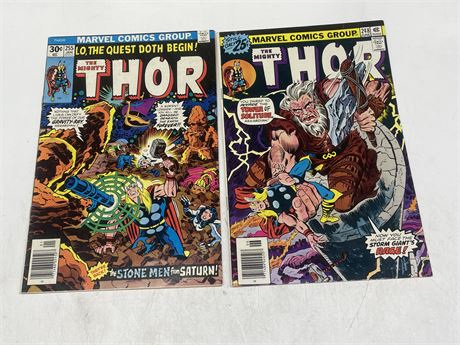THE MIGHTY THOR #248, & #255