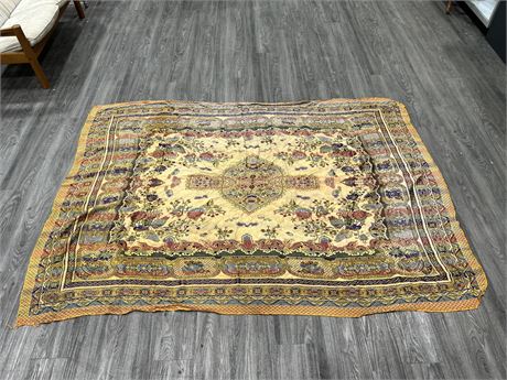 CHINESE FORBIDDEN STICH DOUBLE SIDED BLANKET / CARPET - 89”x65”