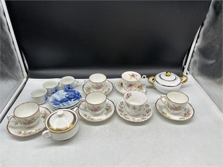 LOT OF MISC CHINA - SOME ROYAL ALBERT