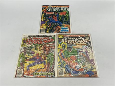 (3) AMAZING SPIDER-MAN COMICS