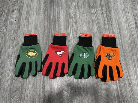 NEW GLOVES WITH CFL LOGOS