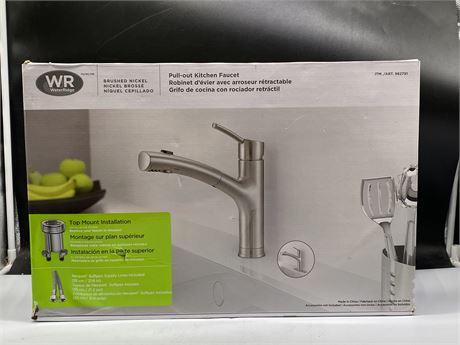 WATERRIDGE PULL OUT KITCHEN FAUCET IN BOX