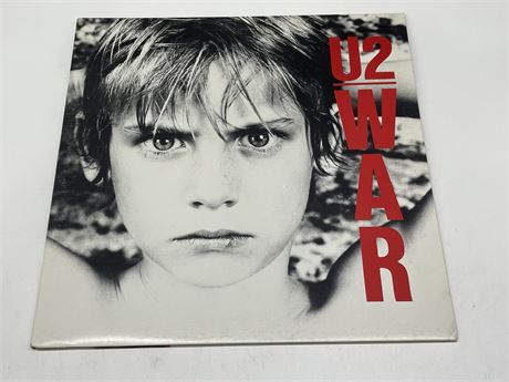 U2 - WAR W/ GATEFOLD - EXCELLENT (E)