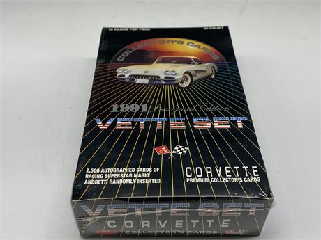 SEALED 1991 INAUGURAL EDITION VETTE SET CARD PACK