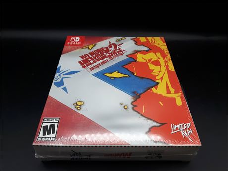 SEALED - NO MORE HEROES 2- COLLECTORS EDITION  -SWITCH (LIMITED RUN #100)