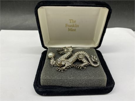 SILVER 925 DRAGON FROM THE FRANKLIN MINT