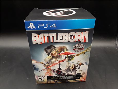 SEALED - BATTLE BORN - COLLECTORS EDITION - PS4