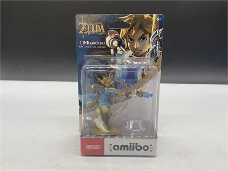 (SEALED) THE LEGEND OF ZELDA BREATH OF THE WILD LINK ARCHER AMIIBO