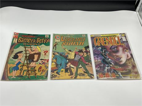 3 FIRST ISSUE COMICS