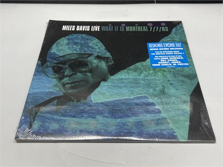 SEALED - MILES DAVIS - WHAT IT IS MONTREAL 2LP