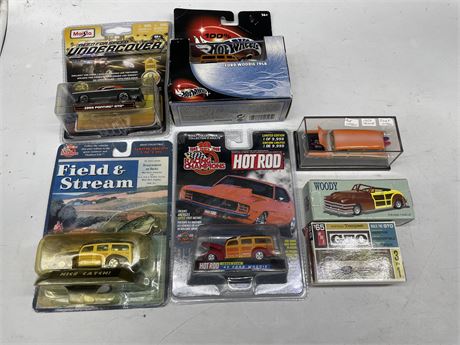 7 IN PACKAGE COLLECTABLE CARS