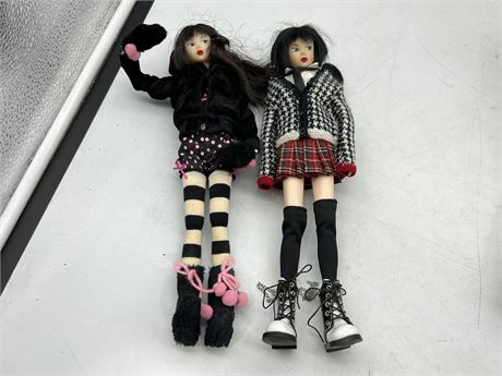 2 COLLECTABLE DOLLS