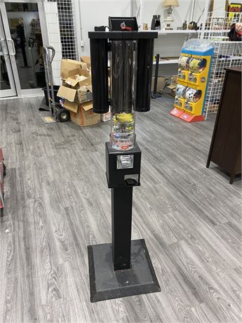 LARGE CANDY DISPENSER W/KEY (65” tall)