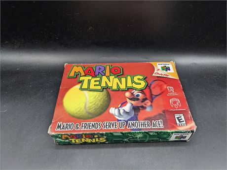 MARIO TENNIS -VERY GOOD CONDITION - N64