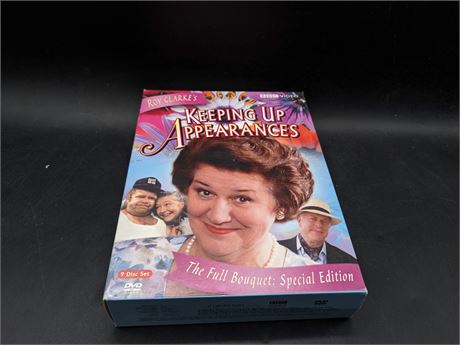 RARE - BBC ROY CLARKE'S KEEPING UP APPEARANCES  - VERY GOOD CONDITION - DVD