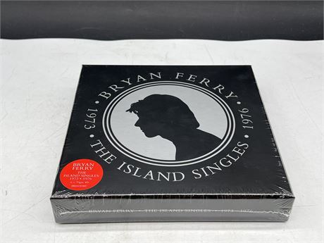 SEALED - BRYAN FERRY “THE ISLAND SINGLES” (6) 7” RECORD BOX SET