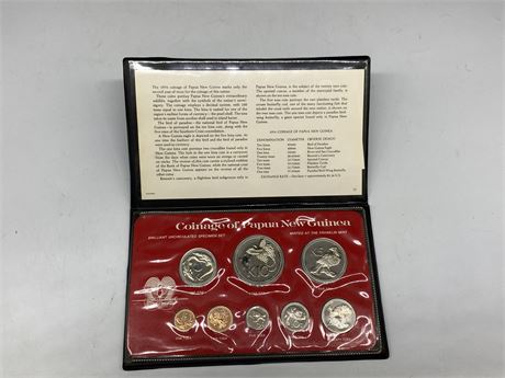1976 COINAGE OF PNG - FRANKLIN MINT