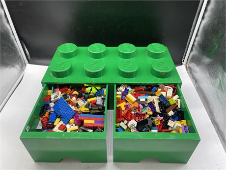 LARGE LEGO BLOCK FULL OF LEGO