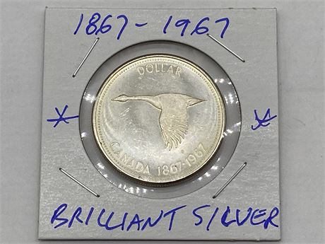 1867-1967 SILVER DOLLAR