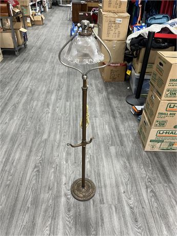 VINTAGE FLOOR LAMP (54” tall)