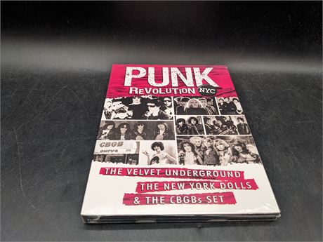 SEALED - PUNK REVOLUTION NYC - LIMITED EDITION MUSIC DVD
