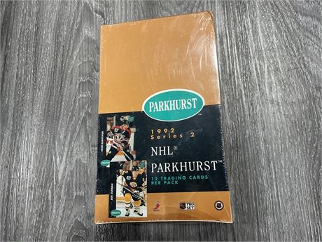 1992 SERIES 2 NHL PARKHURST FACTORY SEALED BOX W/ 36 PACKS