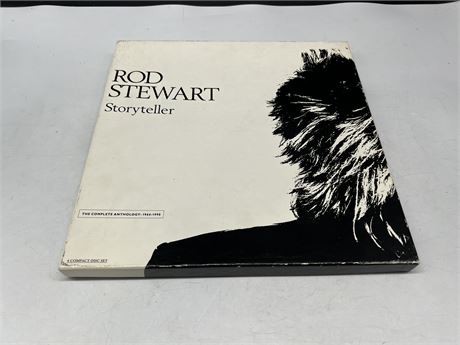ROD STEWART STORYTELLER 4 CD BOX SET