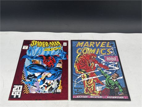 SPIDER-MAN 2099 #1 & MARVEL COMICS #1000