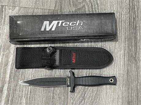 NEW MTECH USA KNIFE W/ SHEATH - 9” LONG