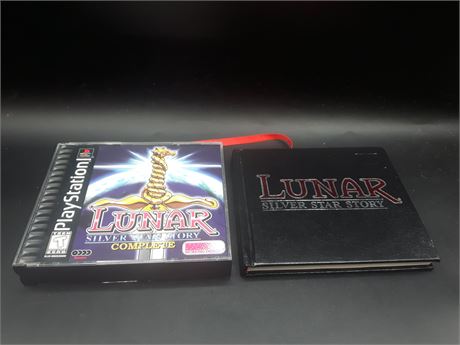 RARE - LUNAR SILVER STAR STORY COMPLETE - EXCELLENT CONDITION - PS ONE