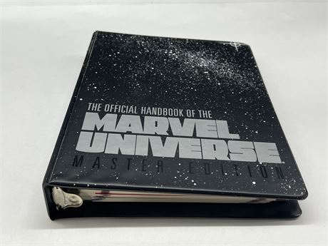 OFFICIAL HANDBOOK OF THE MARVEL UNIVERSE MASTER EDITION VOL 2