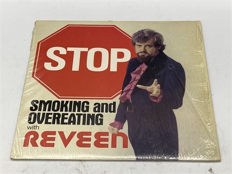 STOP SMOKING AND OVEREATING WITH REVEEN - (E) EXCELLENT CONDITION VINYL