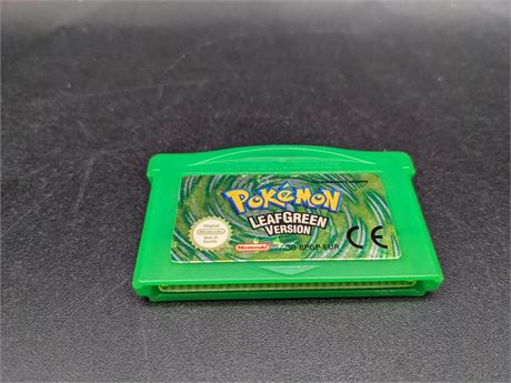 POKEMON LEAF GREEN - AUTHENTIC (EUROPEAN) - EXCELLENT CONDITION - GBA