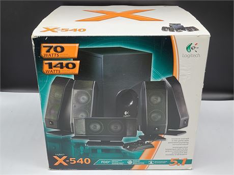 LOGITECH X-540 IN BOX SPEAKER SET