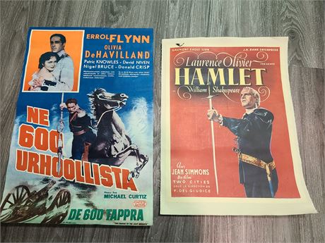 2 MOVIE POSTERS