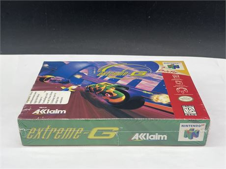 FACTORY SEALED N64 EXTREME G