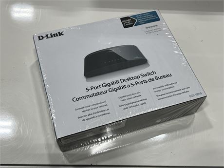 (NEW) D-LINK 5 PORT SWITCH