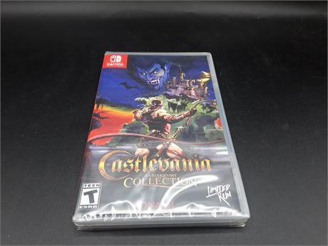 SEALED - CASTLEVANIA ANNIVERSARY COLLECTION - SWITCH