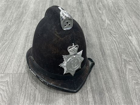 BRITISH BOBBY POLICE HELMET