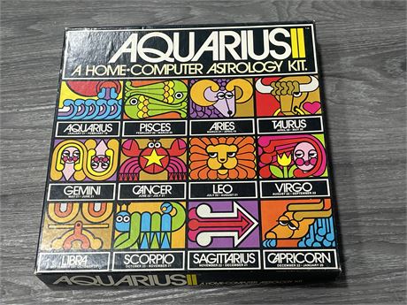 AQUARIUS II 1973 HOME COMPUTER ASTROLOGY GAME