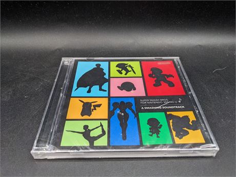 SEALED - SUPER SMASH BROS SOUNDTRACK - CD