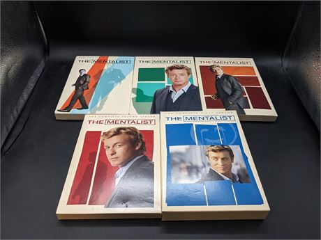 COLLECTION OF MENTALIST SEASONS - VERY GOOD CONDITION - DVD