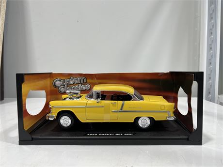 1:18 SCALE 1955 CHEVY BEL AIR DIECAST