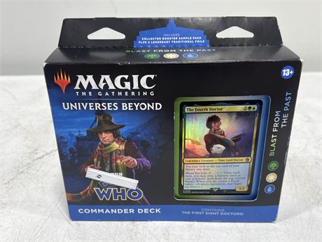 SEALED MAGIC DOCTOR WHO COMMANDER DECK BOX