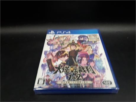 SEALED - GREAT ACE ATTORNEY CHRONICLES (JAPAN -PLAYS IN ENGLISH) - PS4